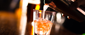 Image of cocktail being poured
