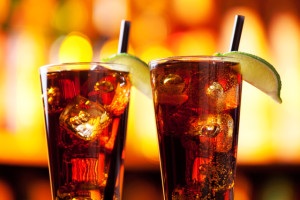 photo of two long island iced tea drinks