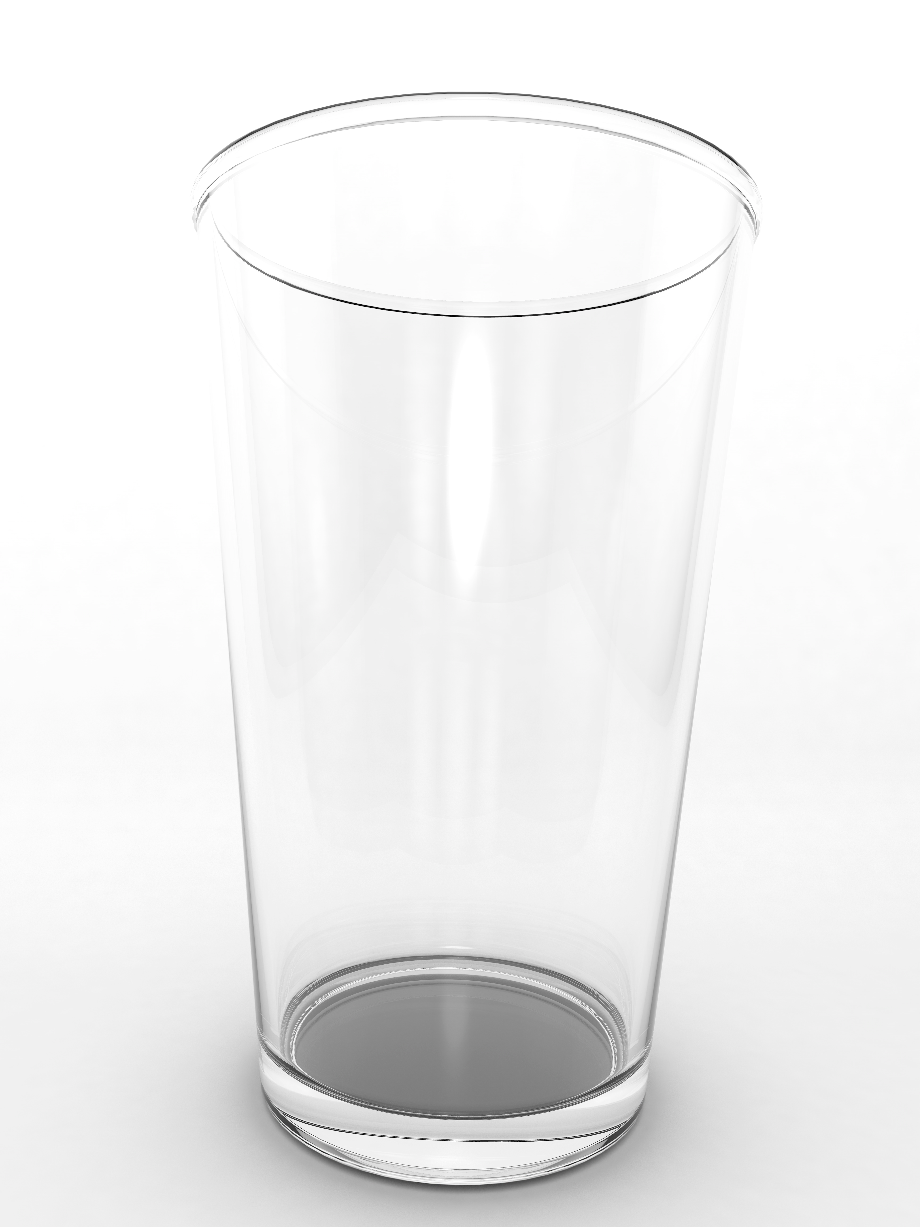 empty pint glass